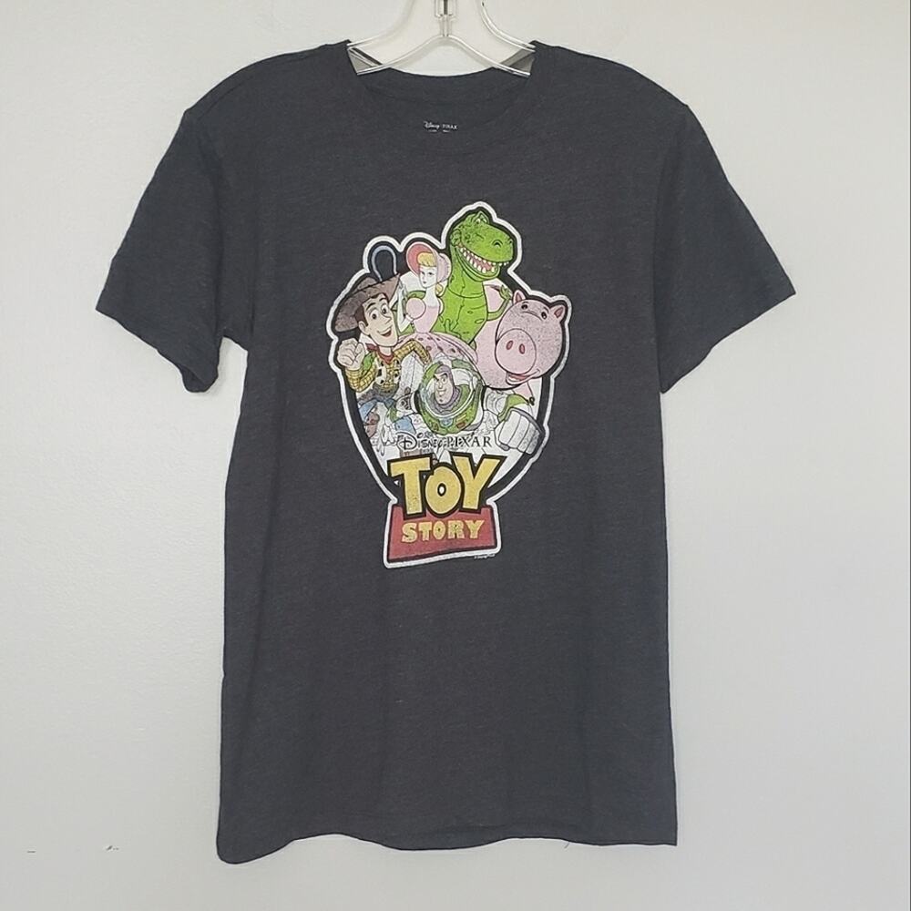 Disney Pixar Gray Toy Story Short Sleeve Tee S